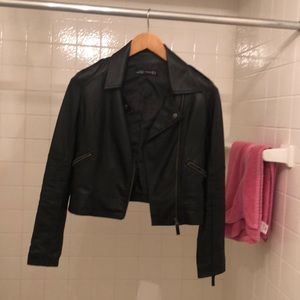 Leather jacket (not real leather)